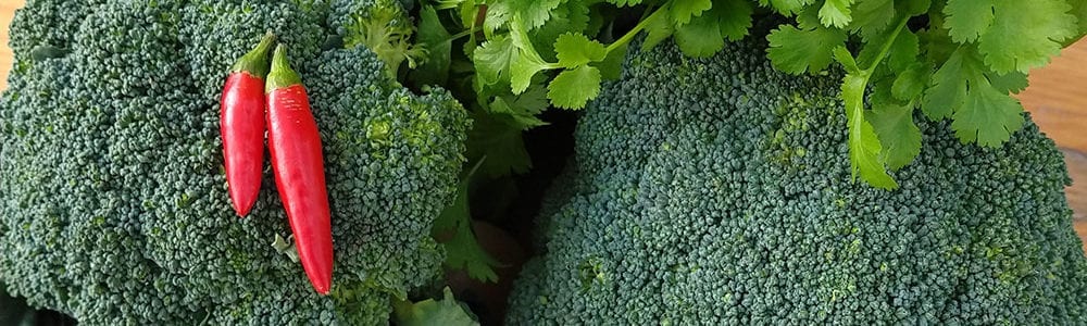 Rezept Gemüsebox / Gemüsekiste mit Brokkoli, Kartoffel & Chili